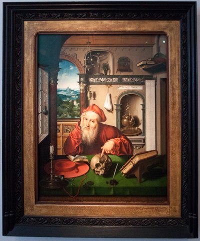 Saint Jerome by Joos van Cleve